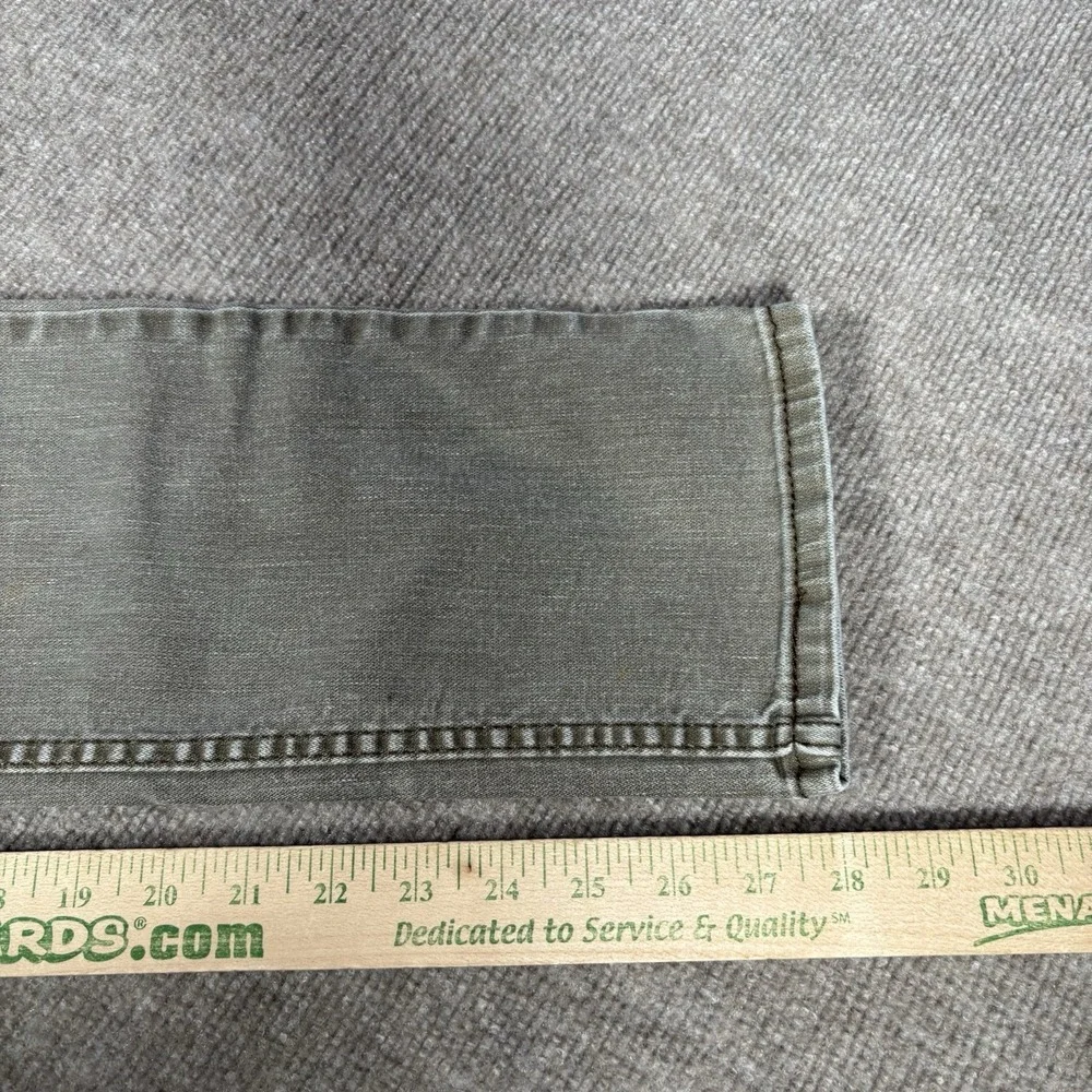 Levis 511 Jeans Mens 30x28 (Tag31x30) Slim Fit‎ Straight Olive Green Denim